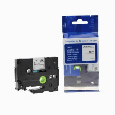 Nastro compatibile con Brother STe-161, 36mm x 3m, nero Stencil nastro compatibile