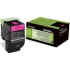 Lexmark 80C2HM0 magenta toner originale