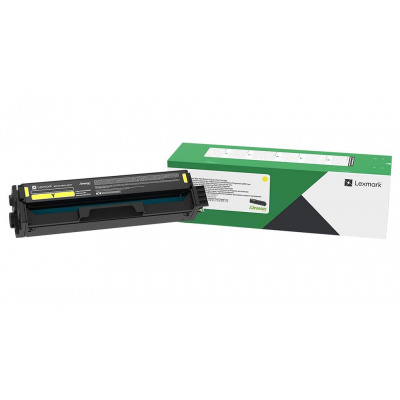 Lexmark C332HY0 giallo (yellow) toner originale