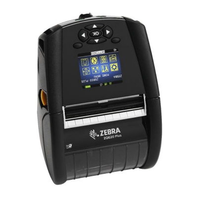 Zebra ZQ620 Plus ZQ62-AUXAEC4-00 mobile stampante di etichette, 8 dots/mm (203 dpi), LTS, RS232, BT (BLE, 5.0), ext. bat.