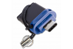 VERBATIM Flash Drive 32GB Store 'n' Go Dual Drive USB 3.0/USB tipoe-C, blu
