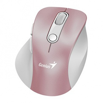 Mouse senza fili, Genius Ergo 9000S Pro 31030039403, rosa, ottica, 2400DPI