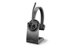 HP Poly Voyage 4310-M 77Y93AA Mono Poly Voyage 4310-M Mono cuffie con microfono, wireless, nere, supporto di ricarica, tipo monoaurale bluetooth