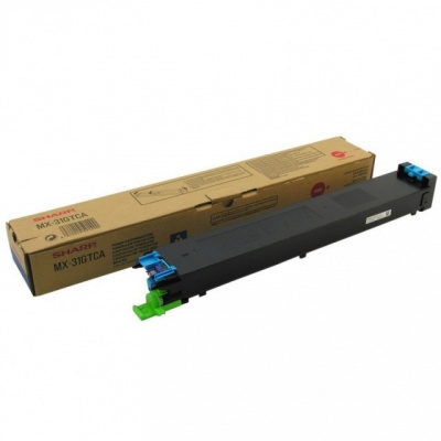 Sharp MX60GTCA ciano (cyan) toner originale
