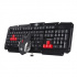 Marvo KW509, tastiera con mouse ottico, CZ/Sk, set da gioco, tipo a membrana wireless, nero