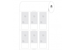 Brady BPT-511-427 / 236987, etichette in carta termica, 25.40 mm x 63.50 mm