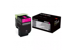Lexmark 80C0S30 magenta toner originale