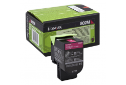 Lexmark 80C20ME magenta toner originale