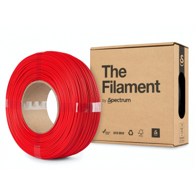 "The Filament" by Spectrum TF-24075, ReFill PLA HS, 1,75mm, 1000g, Rosso (Fire red)
