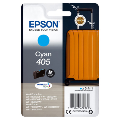 Epson 405 C13T05G24010 ciano (cyan) cartuccia originale
