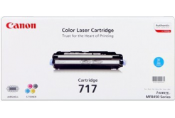 Canon CRG-717 2577B002 ciano (cyan) toner originale