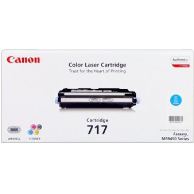 Canon CRG-717 2577B002 ciano (cyan) toner originale