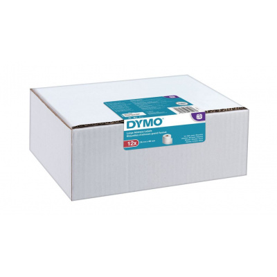 Dymo 99012, 2093093, 36mm x 89mm, etichette di carta originali, 12pz