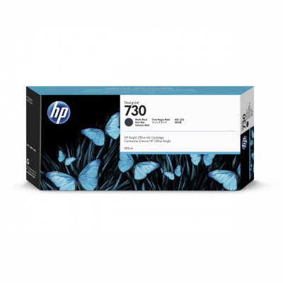 HP 730 P2V71A nero opaco (matte black) cartuccia originale