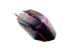 A4Tech Mouse BLOODY A60A, 6200DPI, ottica, 8sp\., wired USB, color, gaming, RGB retroilluminazione