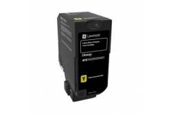 Lexmark 74C20YE giallo (yellow) toner originale