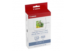 Canon KC-18IS 7429B001, 50x50mm, 18pz bianco etichettey