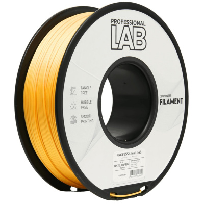 Professional Lab FG-P172-E1, 3D filamento, PLA, 1,75mm, 1000g, Arancione (Pastel orange)