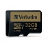 Scheda MicroSDHC VERBATIM 32GB PRO+ Classe 10, UHS 1 (R:90/W:80 MB/s)