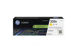 HP 220X W2202X giallo (yellow) toner originale