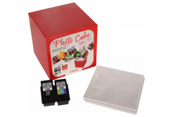 Canon PG-540 / CL-541 5225B012 colore (CMYK) multipack di cartucce originali + carta fotografica PP-201