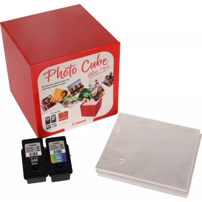 Canon PG-540 / CL-541 5225B012 colore (CMYK) multipack di cartucce originali + carta fotografica PP-201