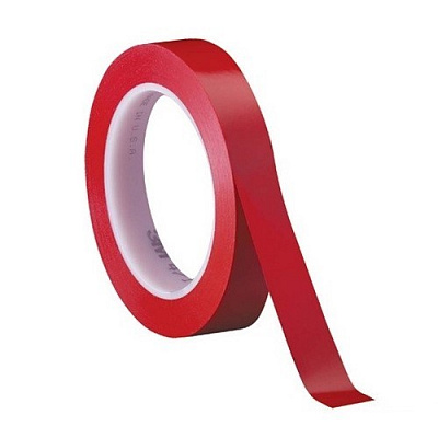 3M 471 PVC adesiva nastro, 12 mm x 33 m, rosso