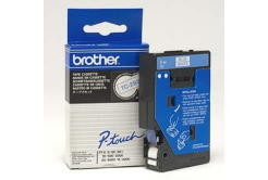 Brother TC-293, 9mm x 7,7m, testo blu / sfondo bianco, nastro originale