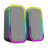 Altoparlanti Marvo HAVOC 20GY, 6W, grigi, retroilluminati