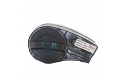 Brady M21-125-C-342-WT, 6 mm x 2,13 m, testo nera / sfondo bianco, nastro compatibile
