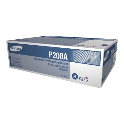 HP toner originale SV128A, MLT-P208A, black, 10000pp\., 208A, Samsung Dual pack, O