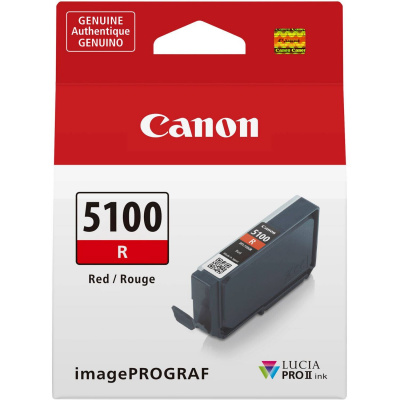 Canon PFI-5100 R 6958C001 rosso (red) cartuccia originale