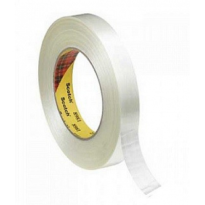 3M 8981 Nastro da imballaggio rinforzato longitudinalmente 25 mm x 50 m