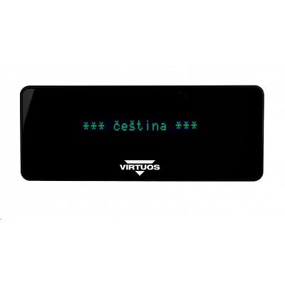 Virtuos KBL9005 display cliente VFD 20x2 per BPOS BP-1588, nero