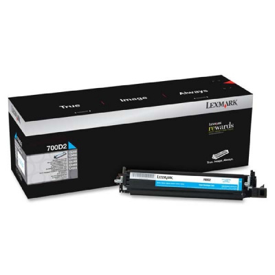 Lexmark 70C0D20 ciano (cyan) developer originale