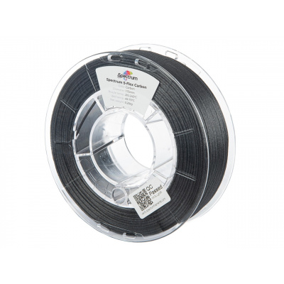 Spectrum 81009 3D filamento, S-Flex Carbon, 1,75mm, 250g, BLACK