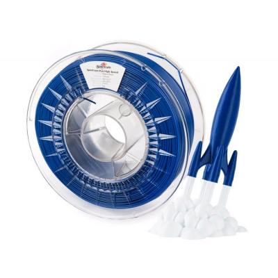 Spectrum 81064 3D filamento, PLA High Speed, 1,75mm, 1000g, Blu (Navy blue)