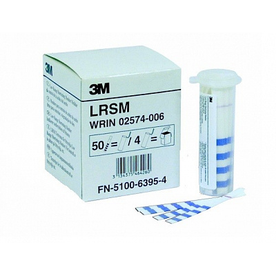 Strisce reattive 3M LRSM per verificare la qualità dell'olio (50 strisce/tubo)