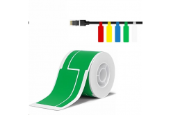 Niimbot 1EA01174401, 25x76mm, 200pz, verde etichette autoadesive per cavi