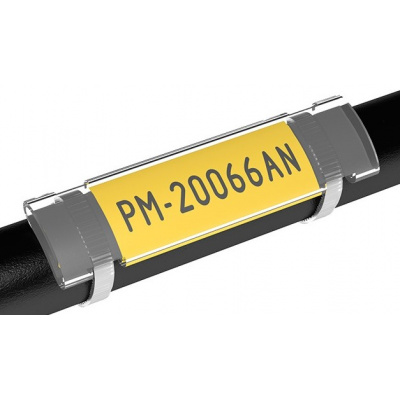Partex PM-20045AN 11mm x 45 mm, 50pz, (etichetta PF20), PM supporto per etichette di marcatura