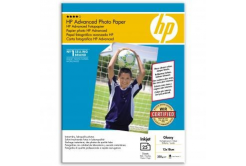 HP Q8696A Advanced Glossy Photo Paper, carta fotografica, lucido, zdokonalený, bianco, 13x18cm, 5x7", 250