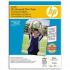 HP Advanced Glossy Photo Paper Q8696A, 250 g/m2, 5x7", 13x18cm, 25pz, lucido, bianco, carta fotografica
