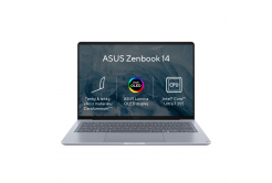 ASUS Zenbook 14/UX3480AA-OLED054W/U7-355/14"/WUXGA/24GB/512GB/Intel int/W11H/Blu/2R