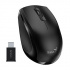 Mouse Genius NX-8006S Type-C, 1200DPI, 2.4 [GHz], ottica, 3 pulsanti, wireless USB, nera, adattatore USB-C