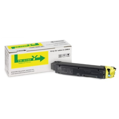 Kyocera Mita TK-5140Y giallo (yellow) toner originale