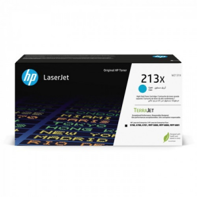HP 213X W2131X ciano (cyan) toner originale