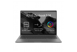 ASUS Zenbook S 14 OLED/UX5406SA-OLED700X/U7-258V/14"/2880x1800/T/32GB/512GB/Intel int/W11P/Grigio/2R