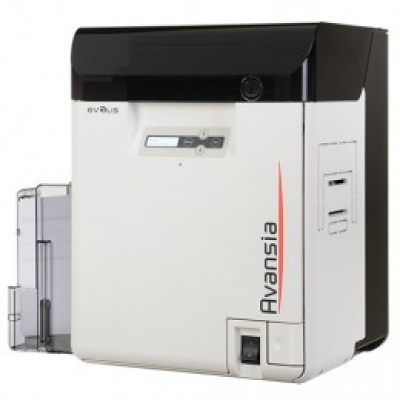 Evolis Avansia AV1H0000BD, stampante per schede, dual sided, 24 dots/mm (600 dpi), USB, Ethernet, display
