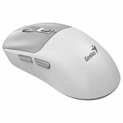 Genius NX-8260S Mouse wireless, bianco-grigio, 2400DPI