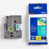 Brother TZ-721 / TZe-721, 9mm x 8m, testo nera / sfondo verde, nastro originale